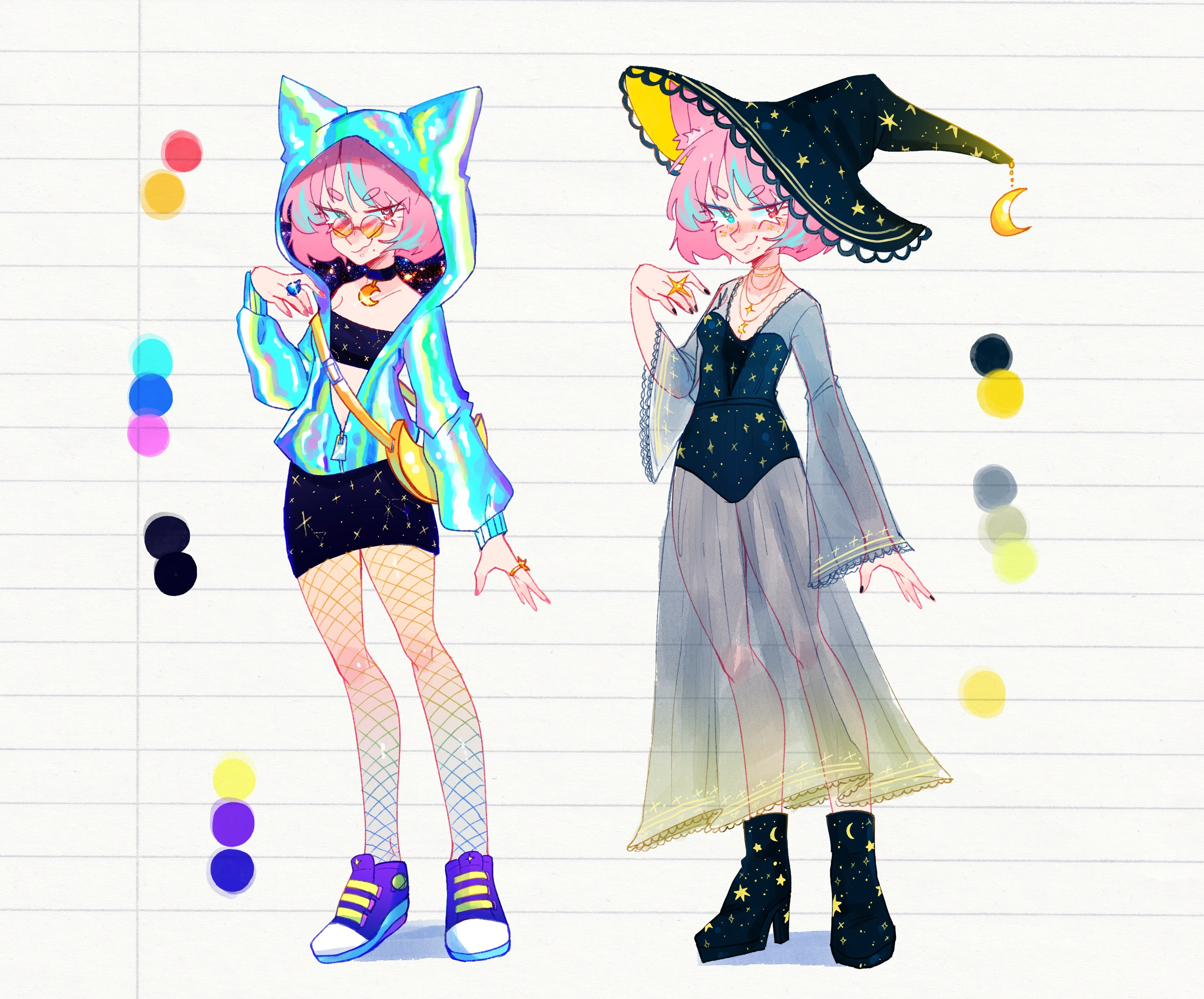 Nuri Moon Alternative Outfit Designs