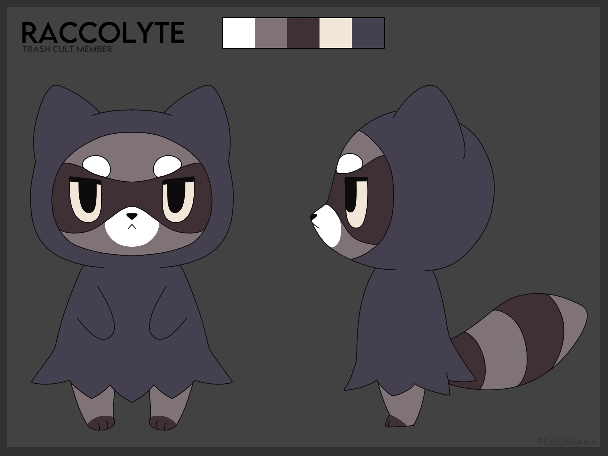 Raccolyte reference sheet
