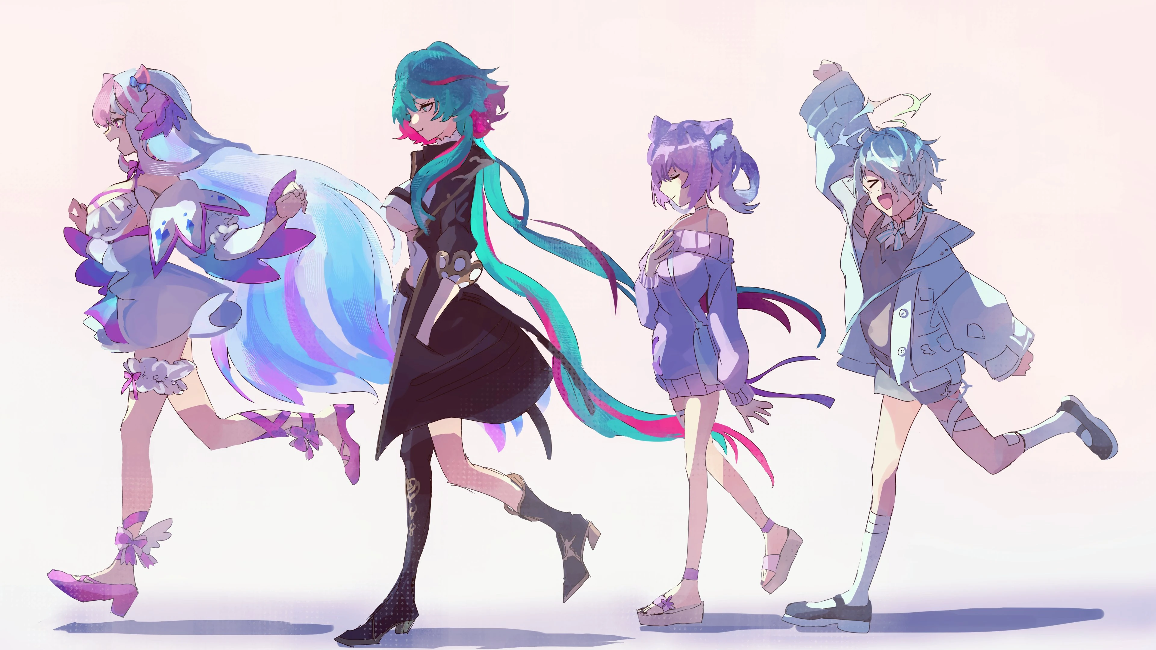 Relia Lace, Amaya Whisper, Lida Oriana and Atoner Euphonic, by Atoner