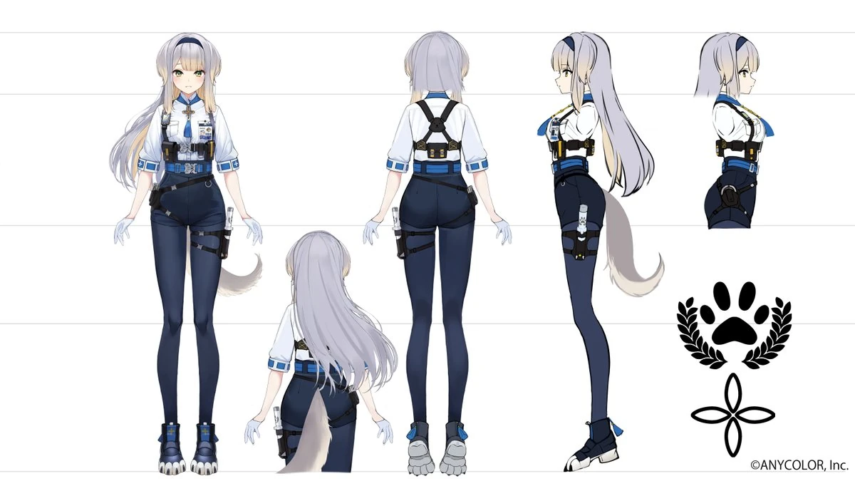 Reference Sheet (No Coat and Hat)