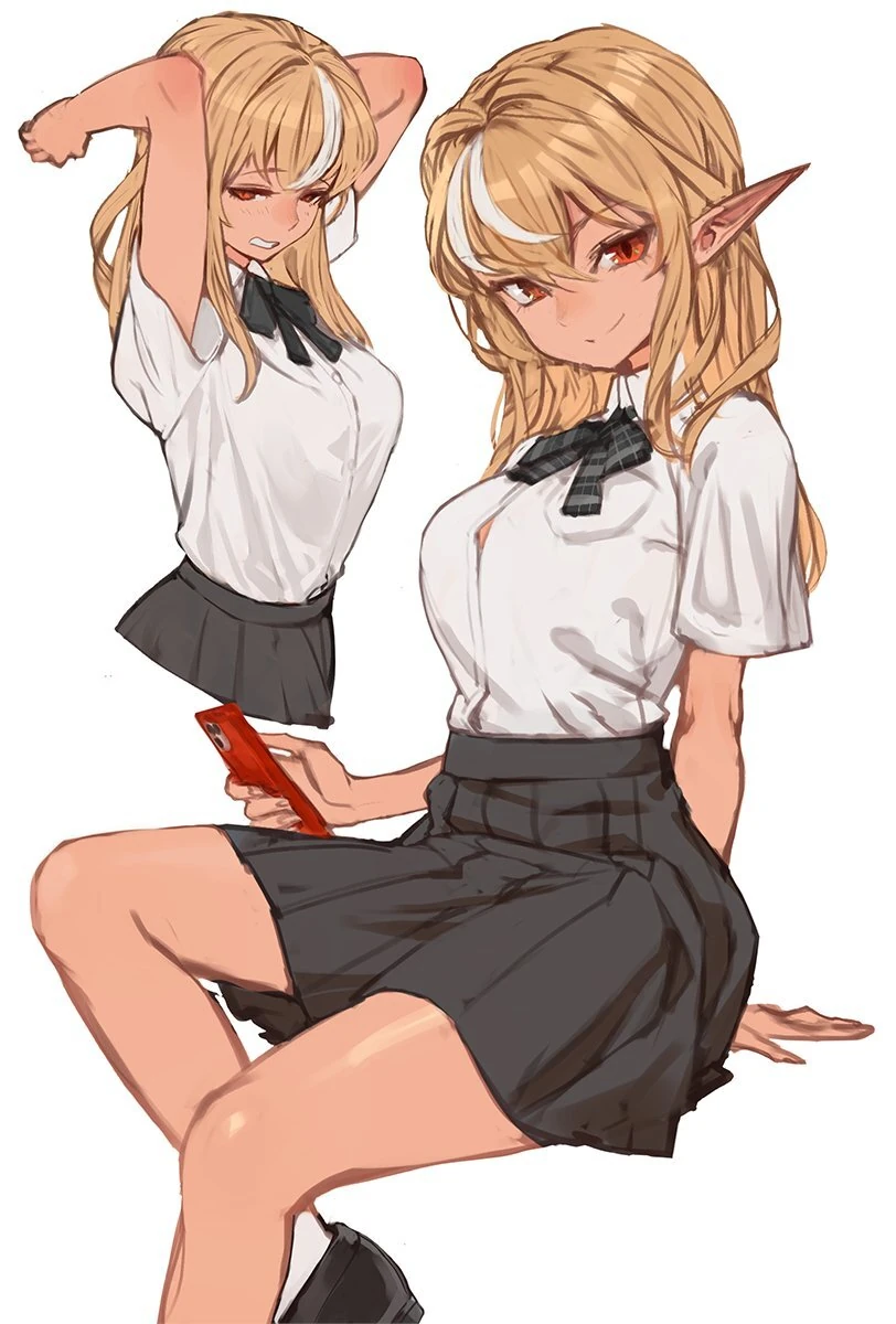 by lack