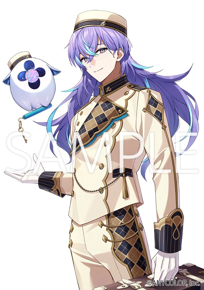 NIJISANJI x Bandai Wafers Card Illustration by 心⑩