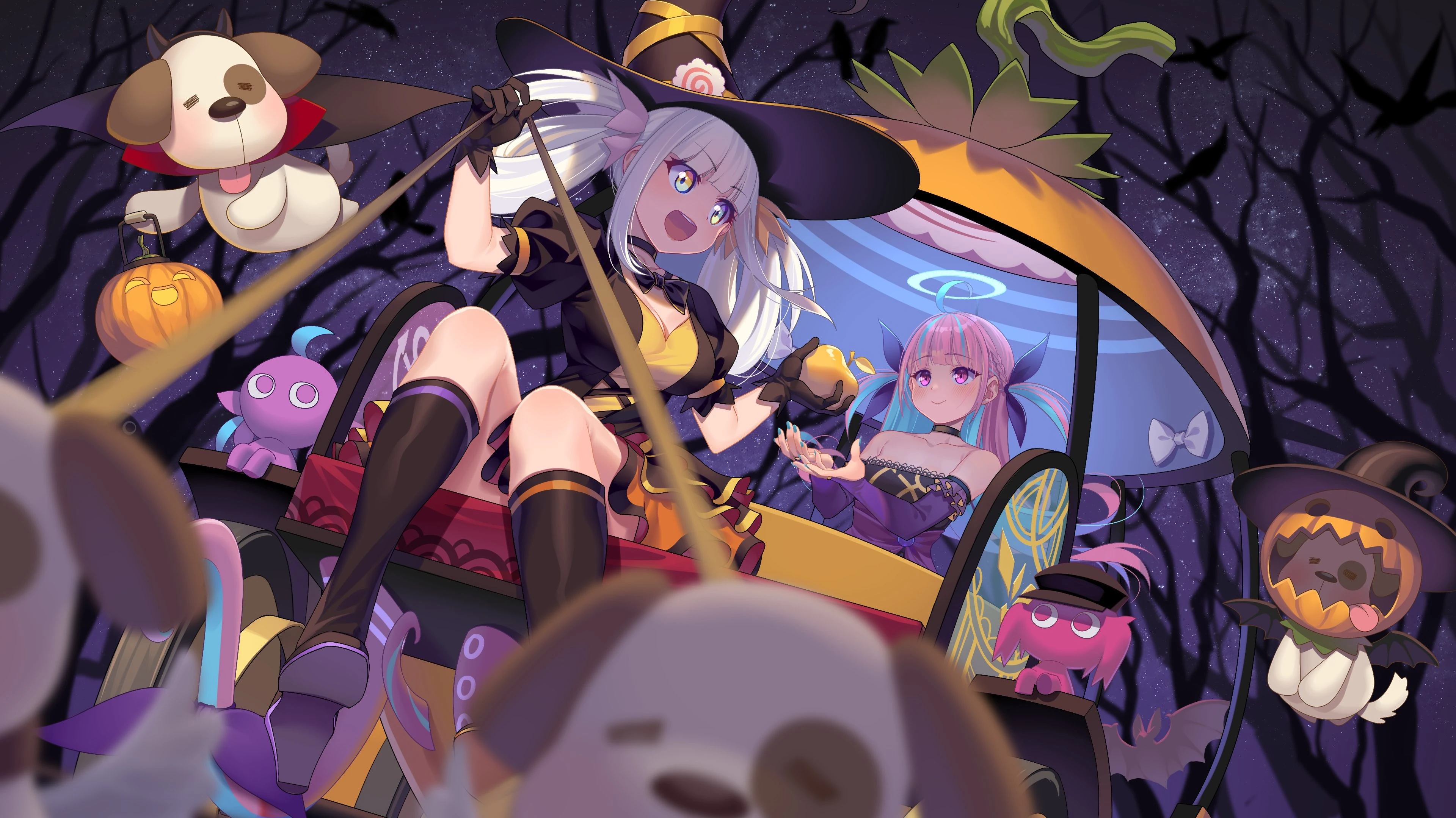 Bilibili New Year's Festival 2020 Calendar Illustration<br>by Nue Owl