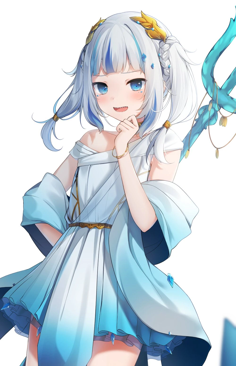 Gawr Gura Third Outfit Illustration
