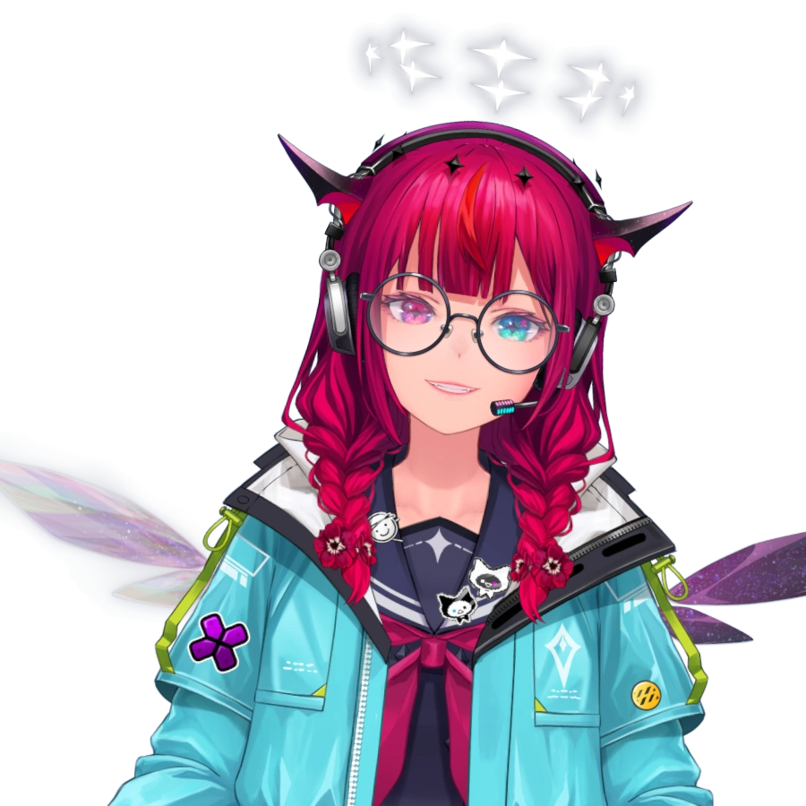 With Jacket, Headset and Glasses