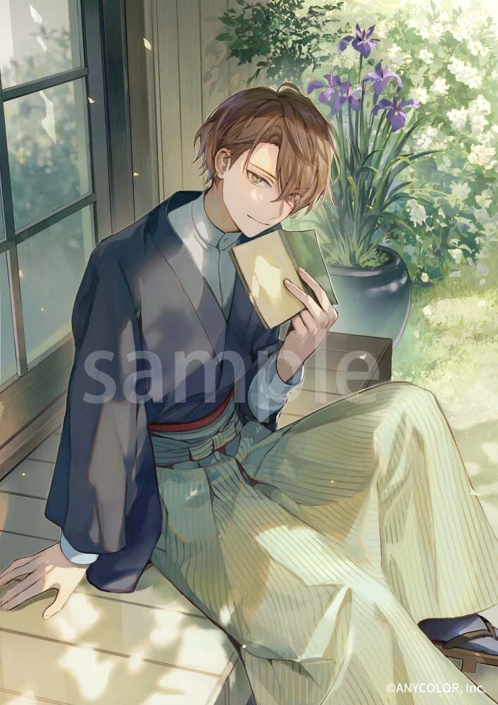 Kagami Hayato x Smart News Lottery Illustration<br>by Jiwataneho