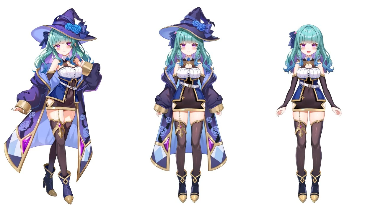 Original Reference Sheet by Satou Pote