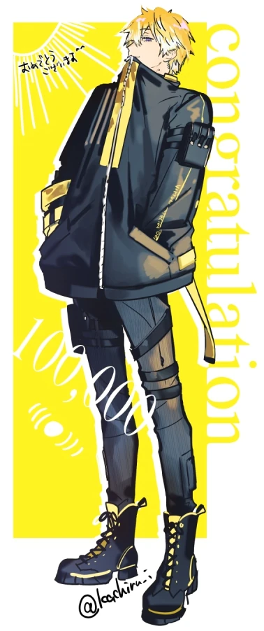 100,000 Subscribers Illustration<br>by Ishizue Kachiru