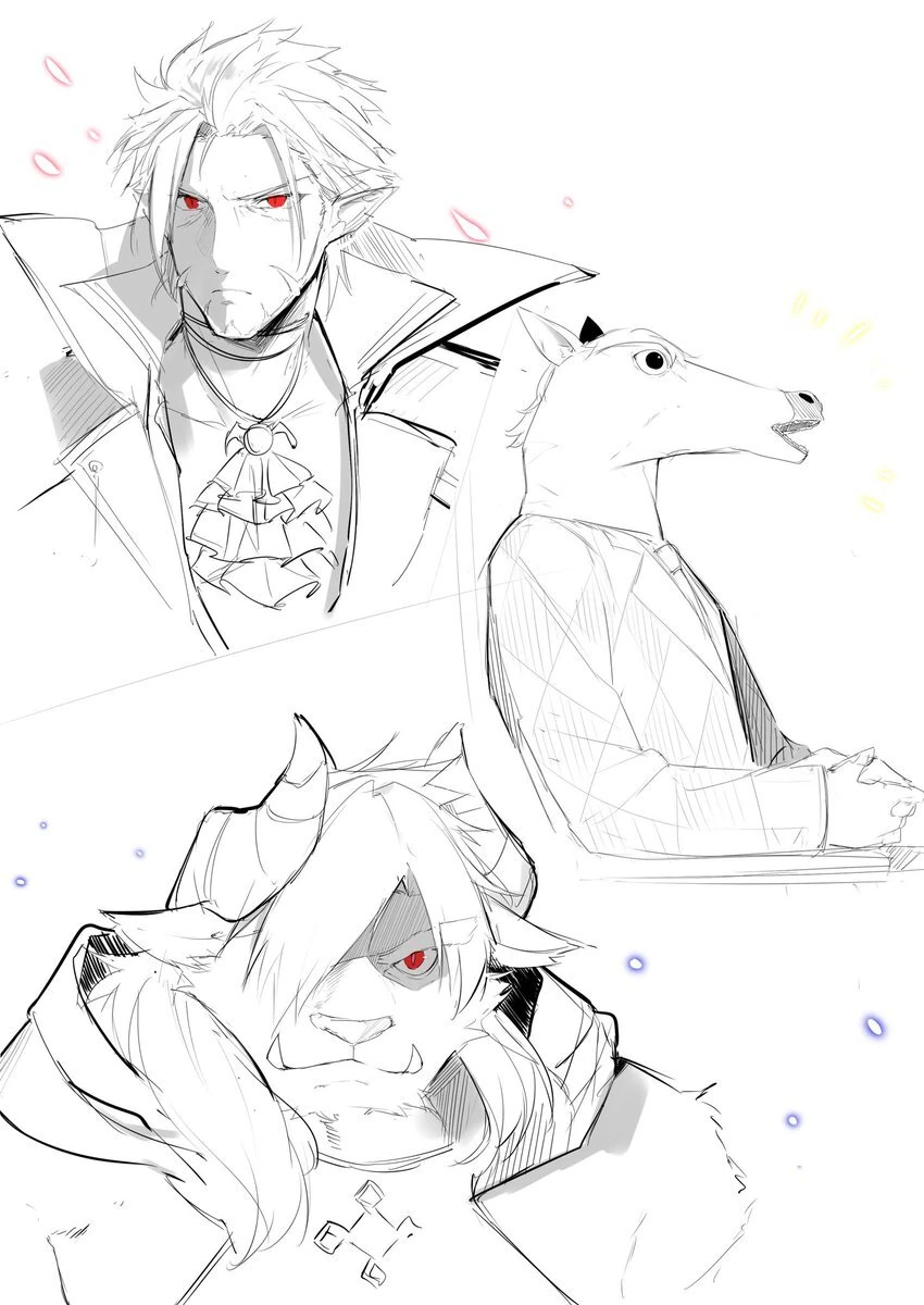 Gilzaren III and Baacharu rkgk<br>by Nezumidosi