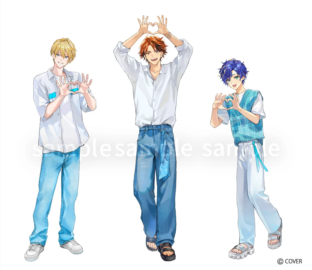 HOLOSTARS Our Summer Vacation Goods Illustration<br>by Zihuatanejo