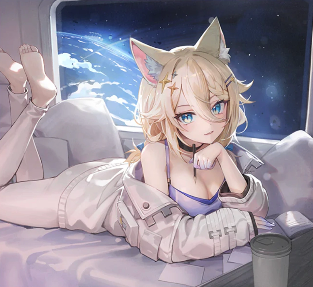 VOID EP CD Astronauts Keychain Art<br>by nmn0307