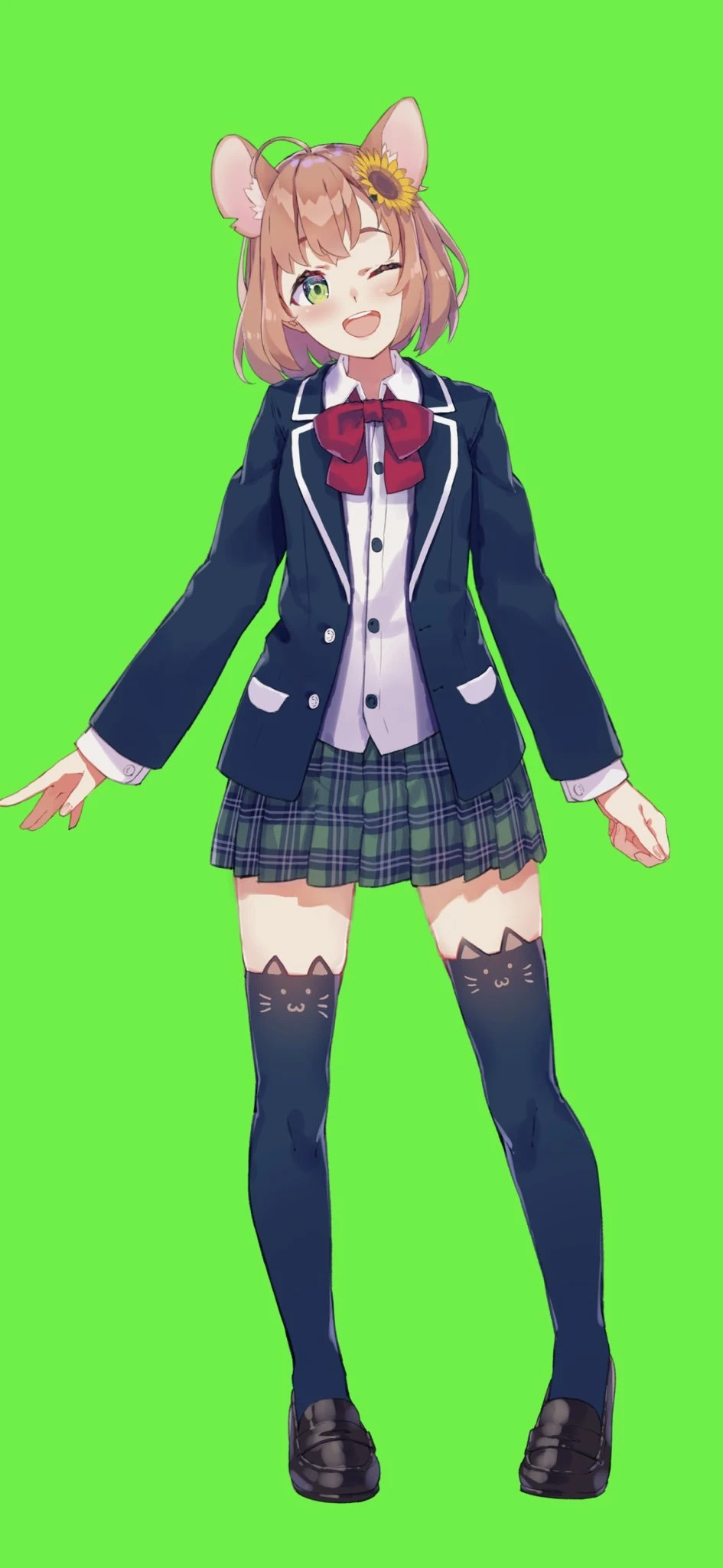 Full Body With Rat Ears
