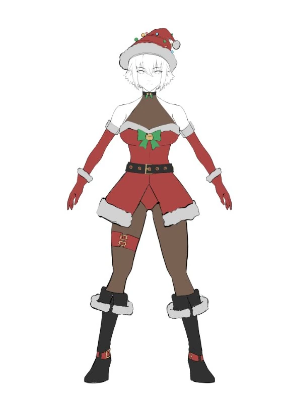 Christmas Zen 2022 Scraps Concept 1 by KuroiEnpitsu