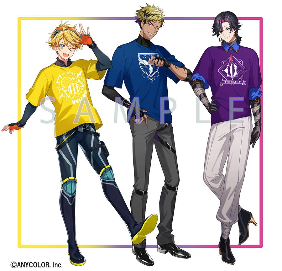 NijiFes 2025 Tshirt Illustration<br>by Meji