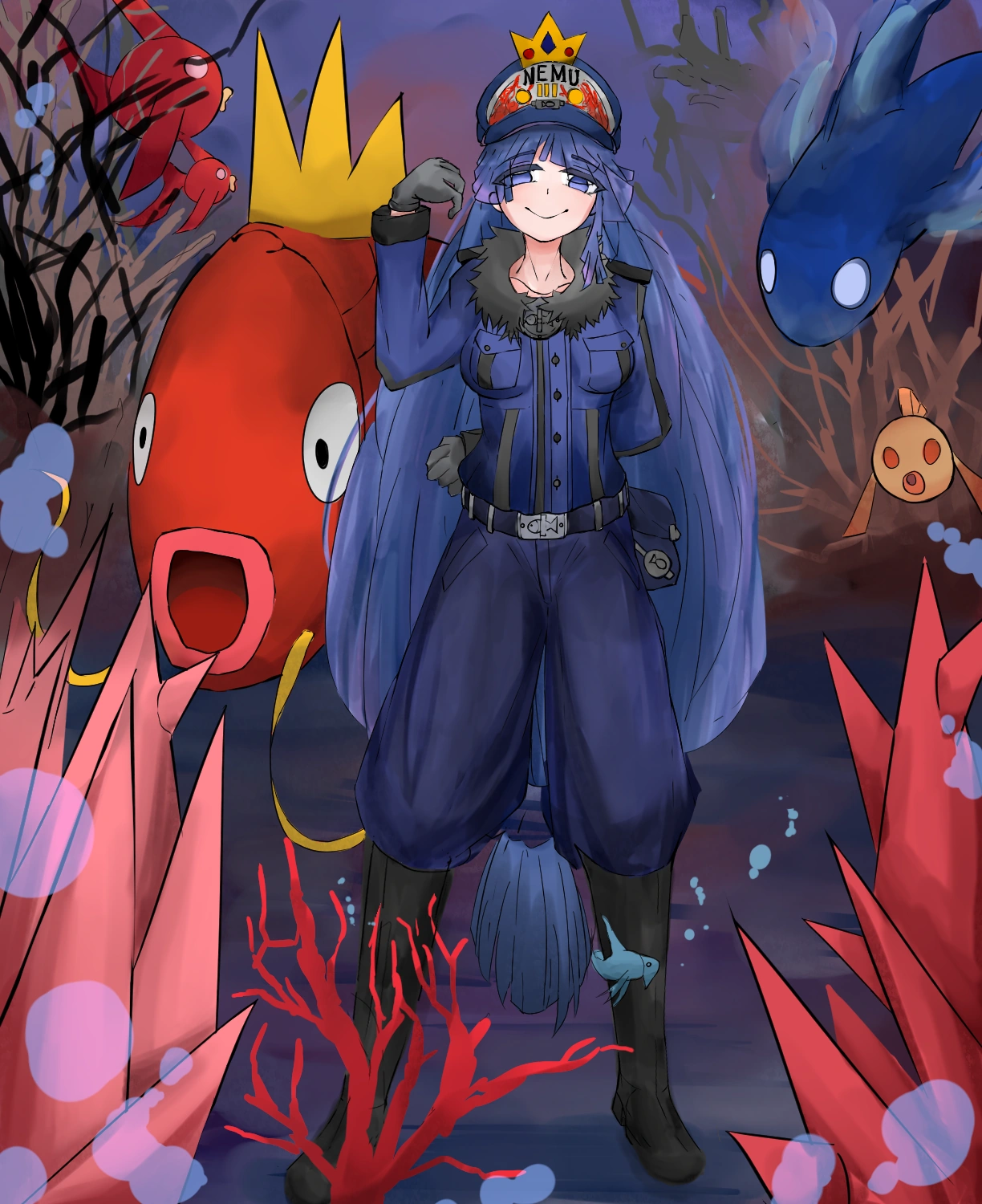 Nemu the fish queen<br>(by N)