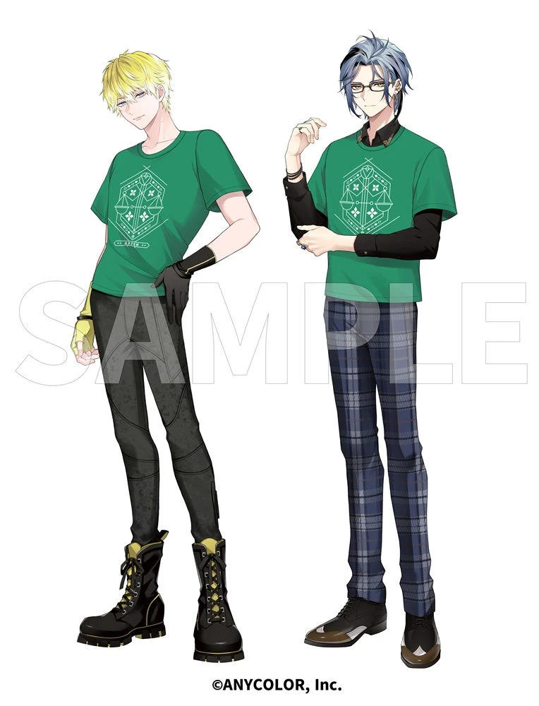 NijiFes 2023 Green Class Illustration by Momotarou