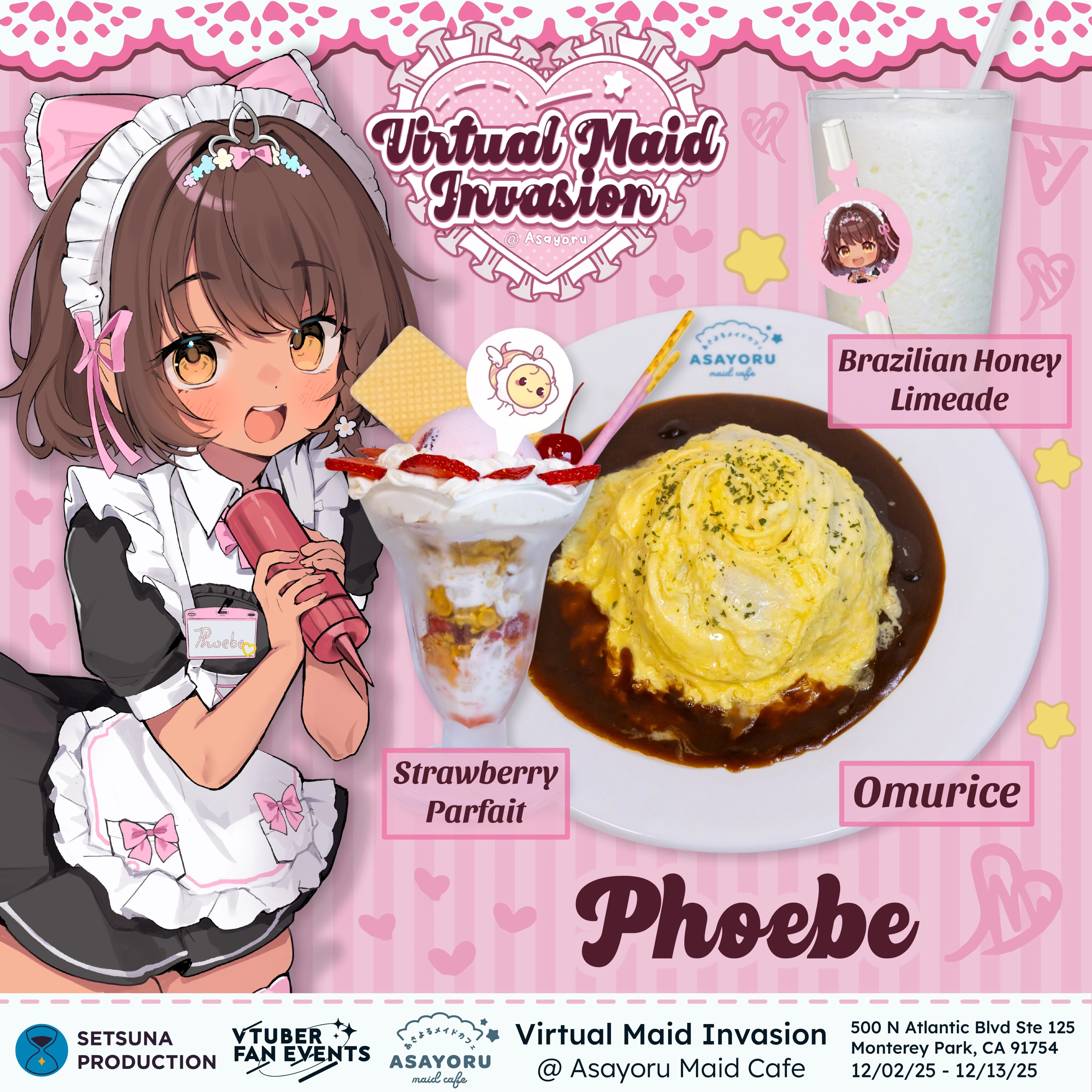 VMaidInvasion Phoebe Menu
