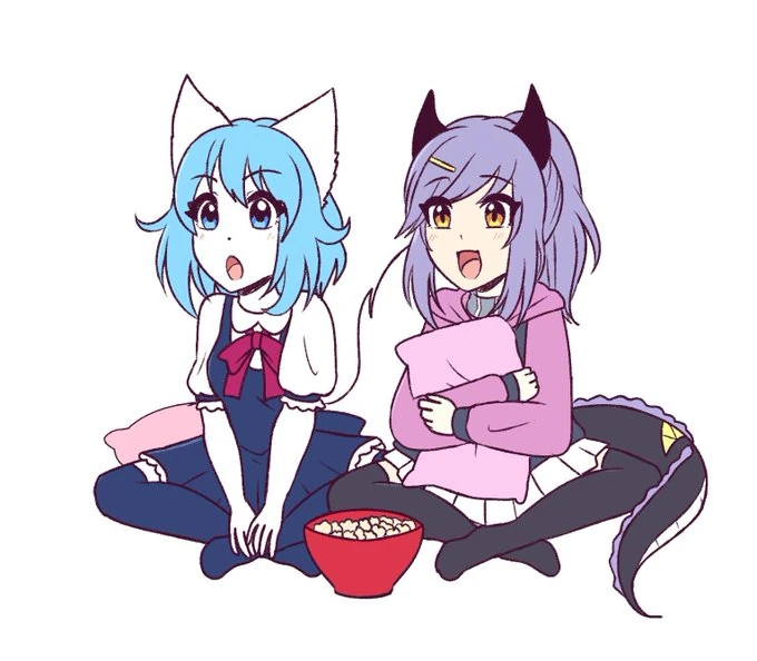 Wolfy and SleepyBunsu