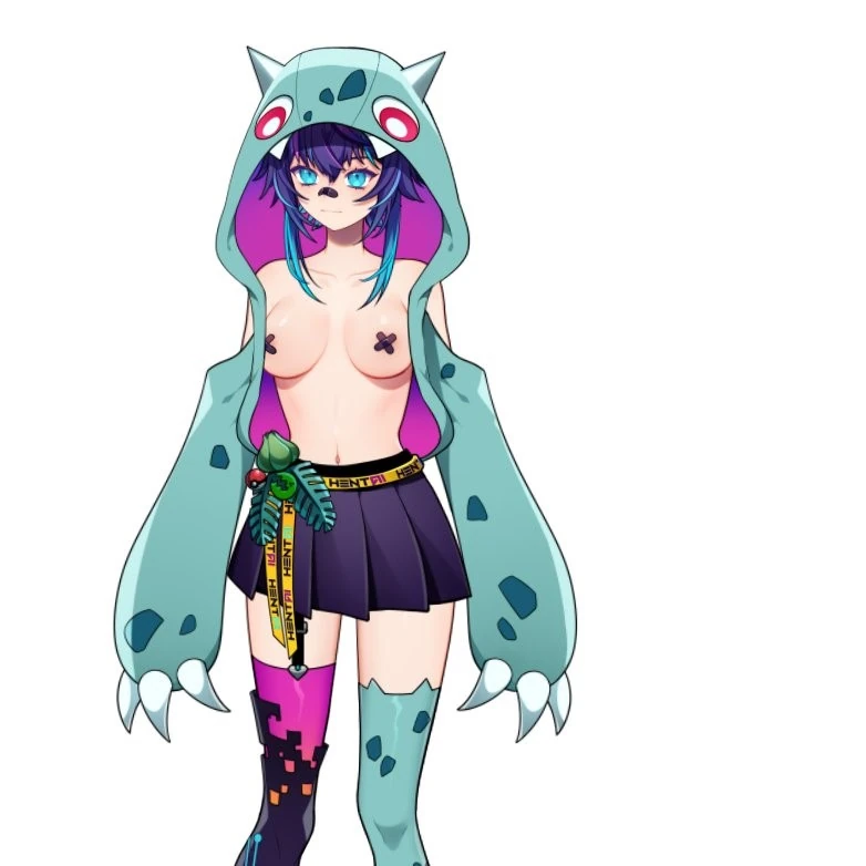 Melody Halloween 2021 with pasties