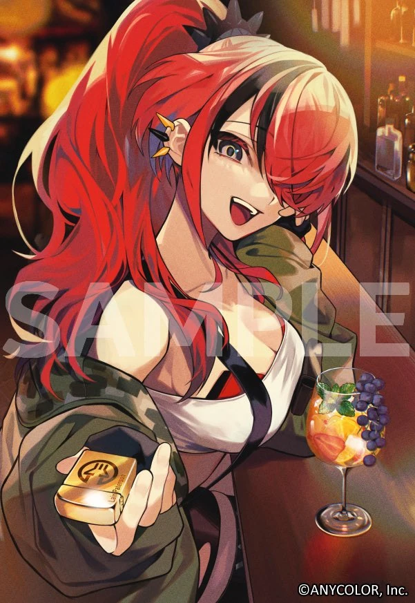 NIJISANJI x ZIPPO Collaboration Illustration<br>by Chihiro Takita