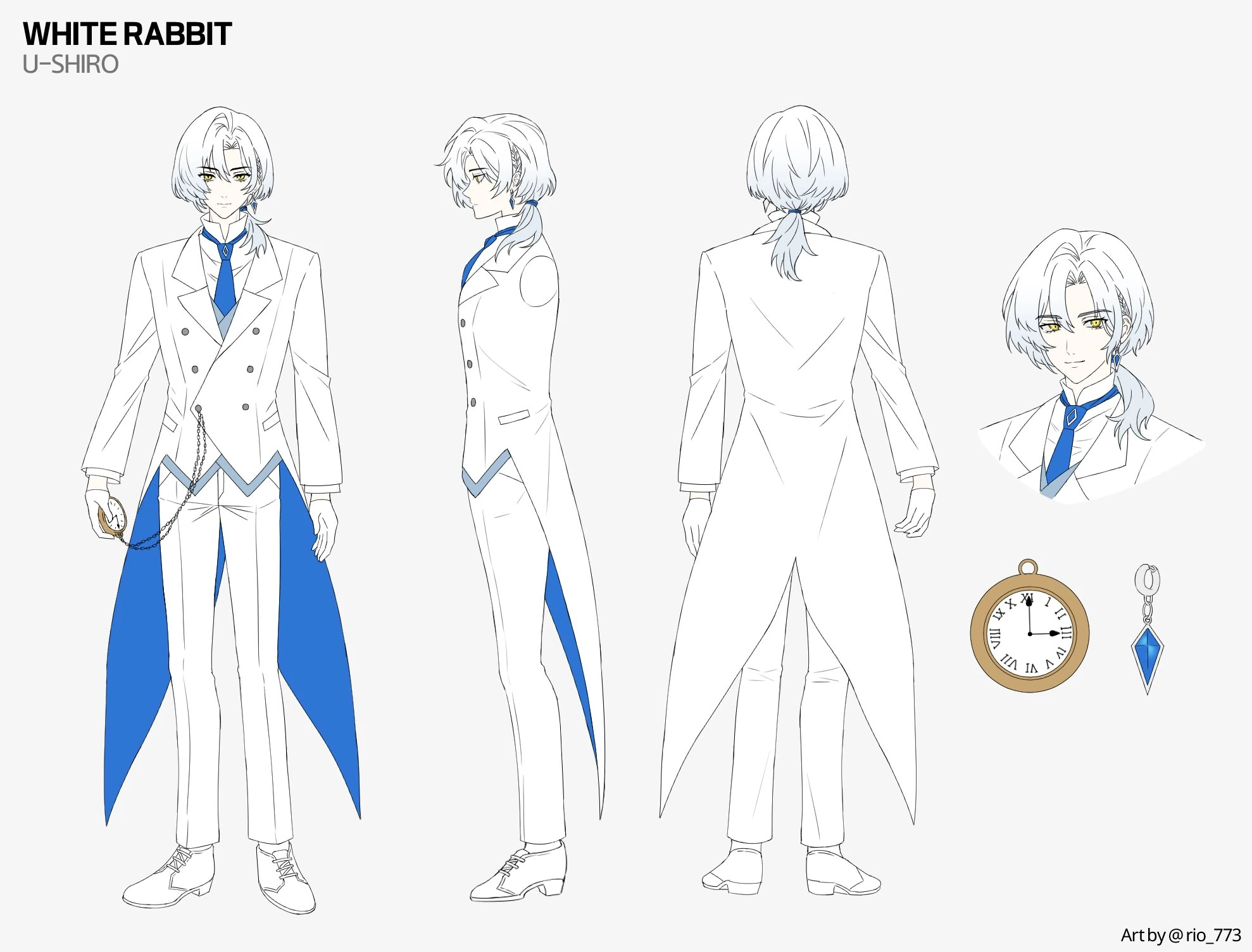 Queen of Hearts outfit (White Rabbit ver.) by Rio