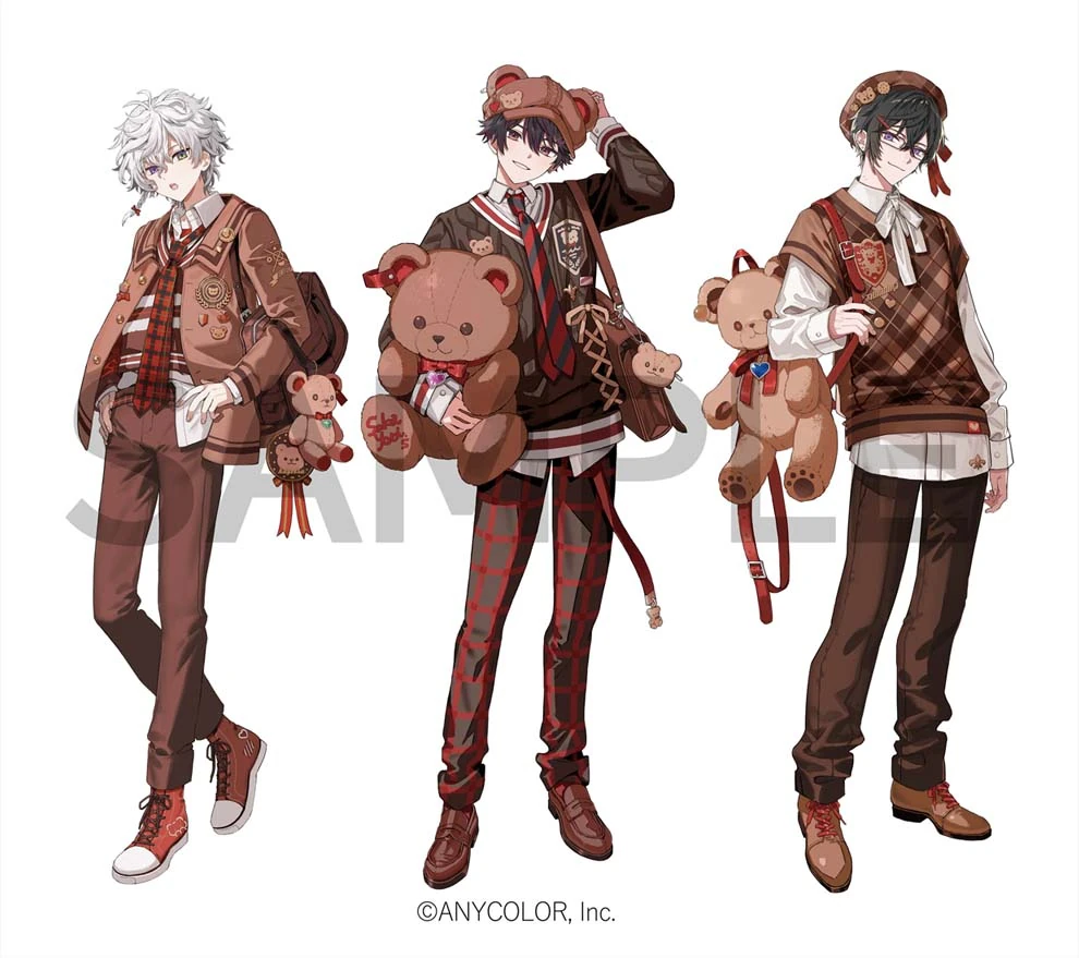 Beary School Time Goods Illustration by Nana Tetra