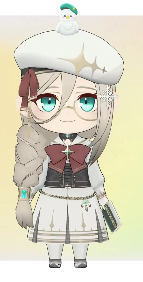3D Chibi Model by Welloy