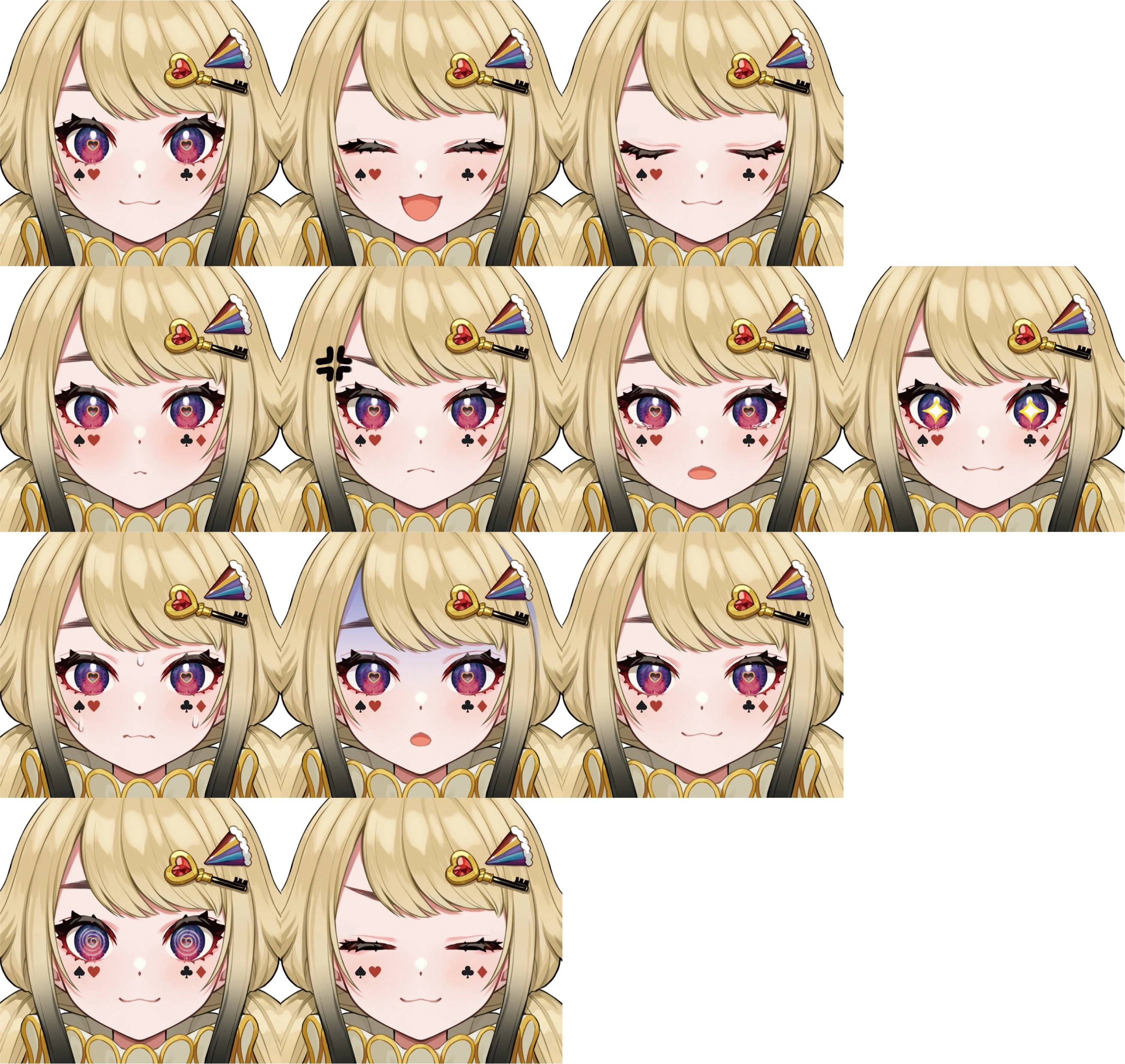 Facial expressions