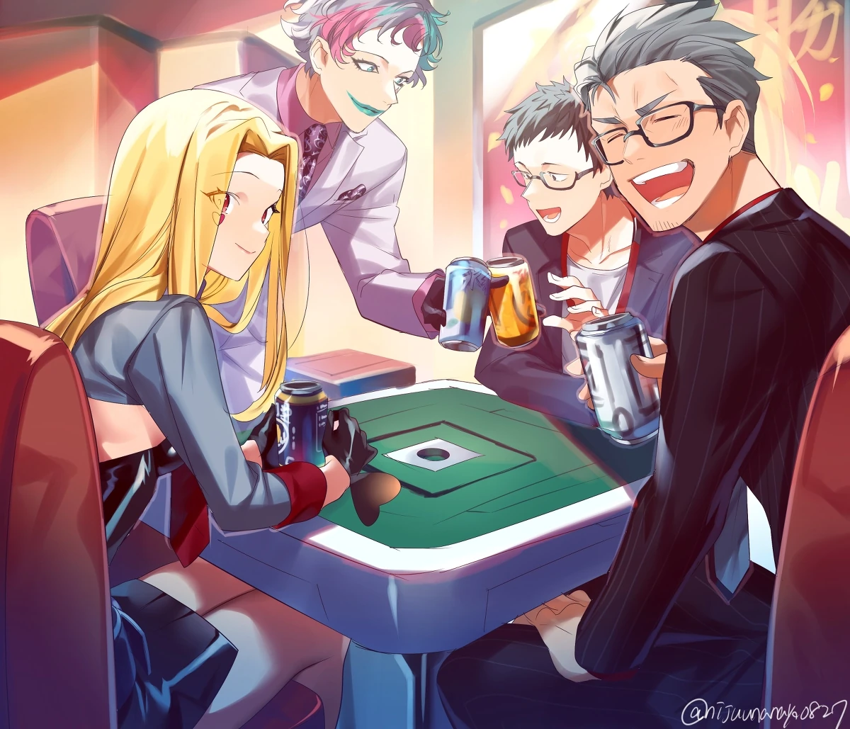 LuisJoe and Ossan Games by Ninahachi