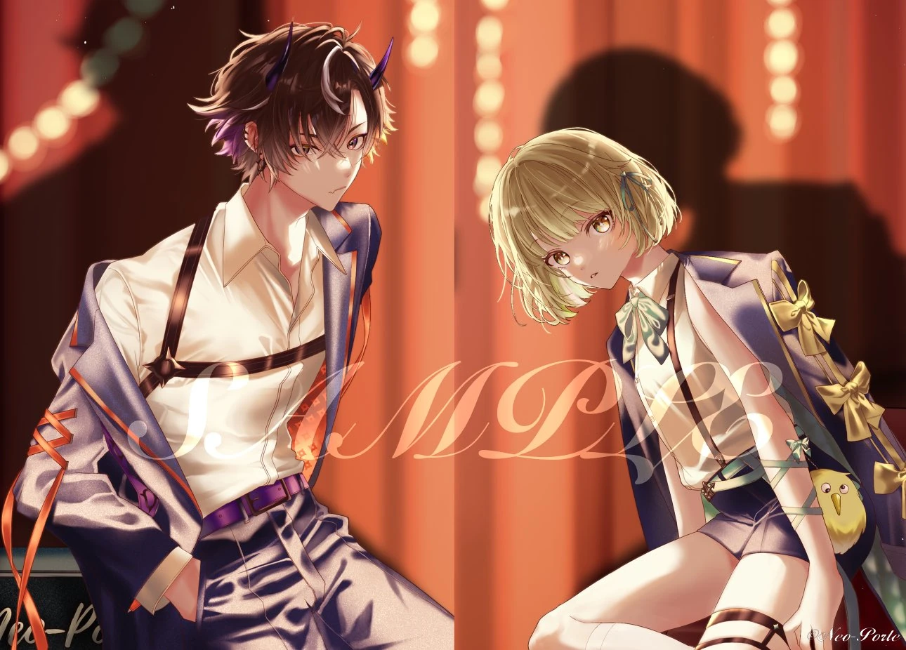 Monshirochou Cover<br>Illustration by Tonari
