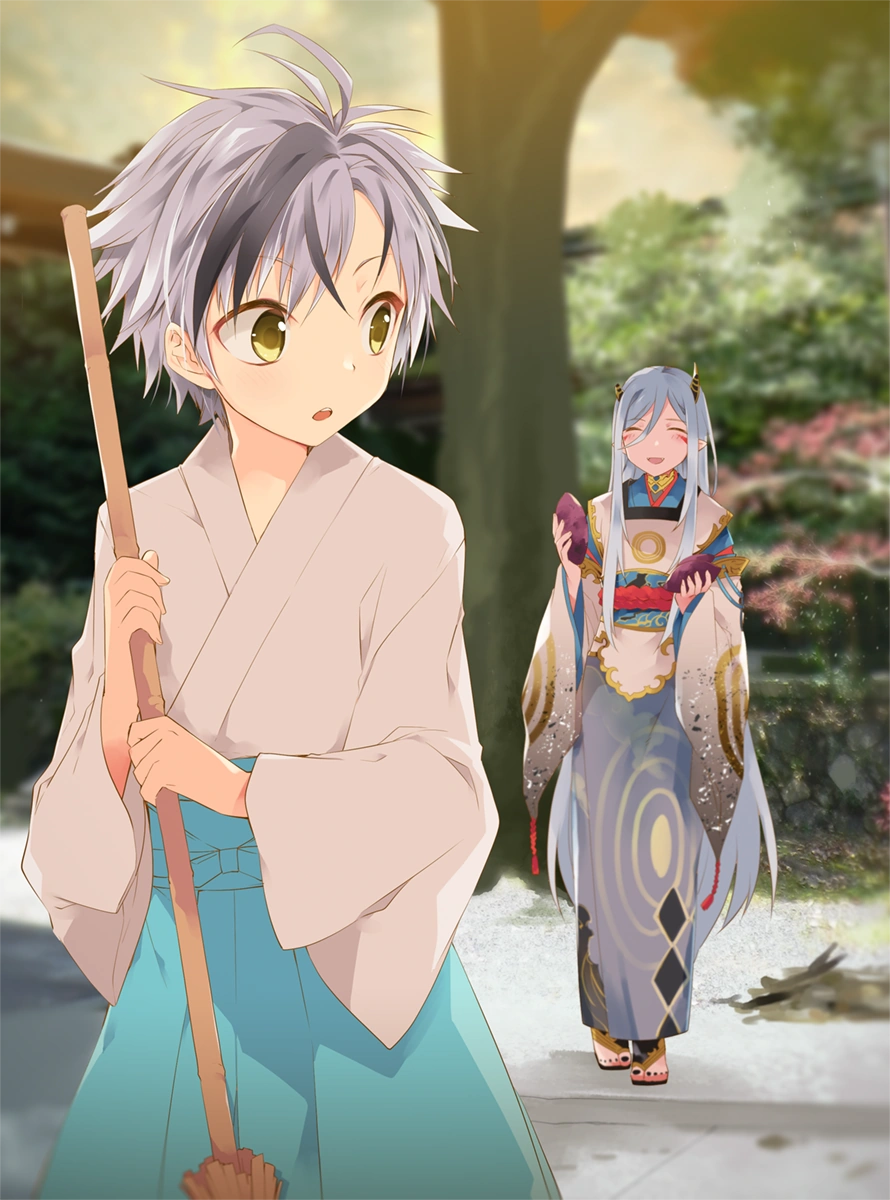 Umiyashano Kami and Suzuki Masaru<br>by Kamiyoshi Rika