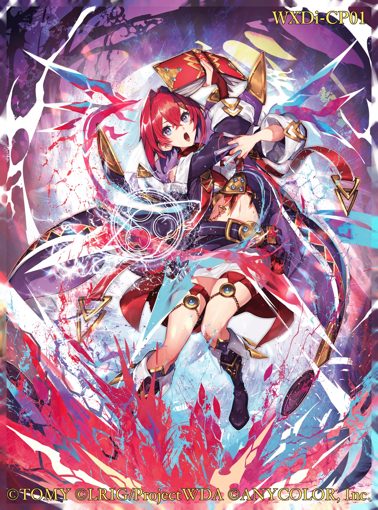 Center Ange Level 3 Card for the WIXOSS booster pack "Nijisanji DIVA"<br>by Hitoto*