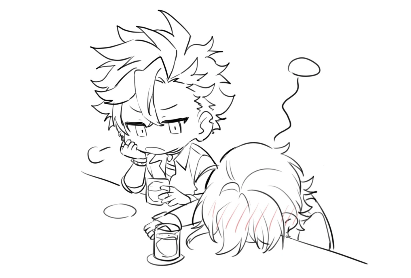 Kai and [[Whalefall]] by [https://twitter.com/byakuya9931/status/1788952305553031604 BYA]