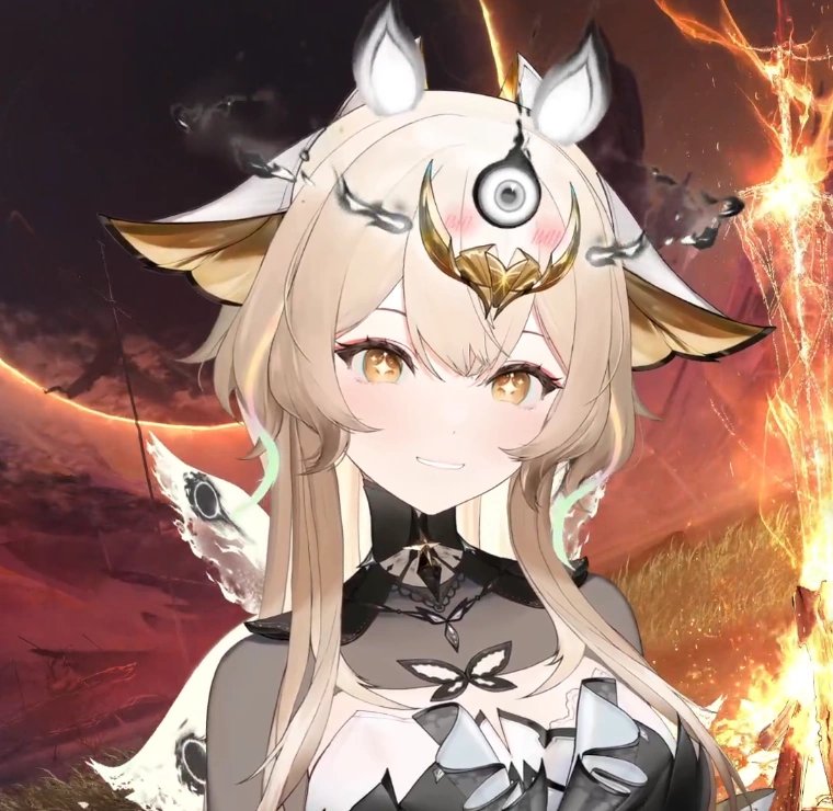 Eclipse Model Smile Close Up