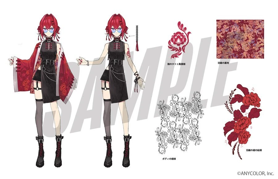 Chinese-Western Style Outfit Reference Sheet<br>by Asa