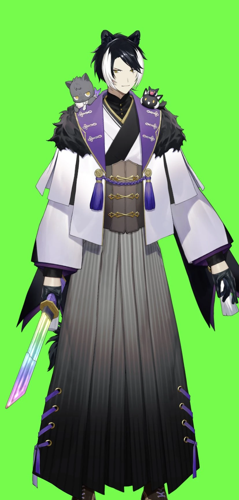 New Year's Costume with Mascots