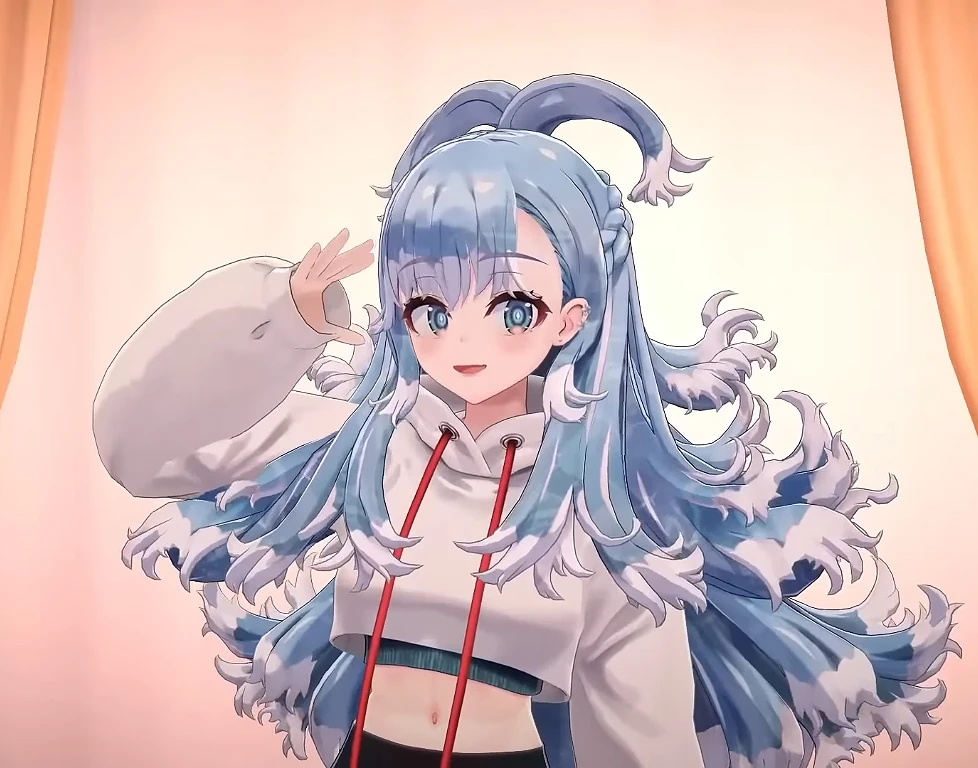 3D Model Without Raincoat