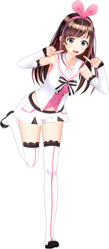 Renderizado de Kizuna Ai ( virtual) png