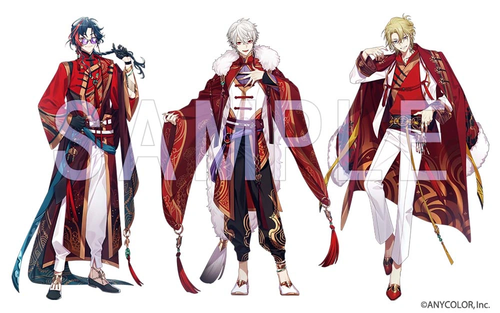 NIJISANJI Chinese New Year 2025 Goods Illustration<br>by Yuuya