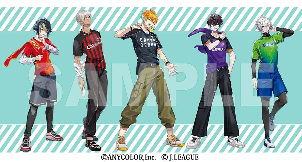 NIJISANJI × J1 League 2024 Collaboration Illustration by kicori