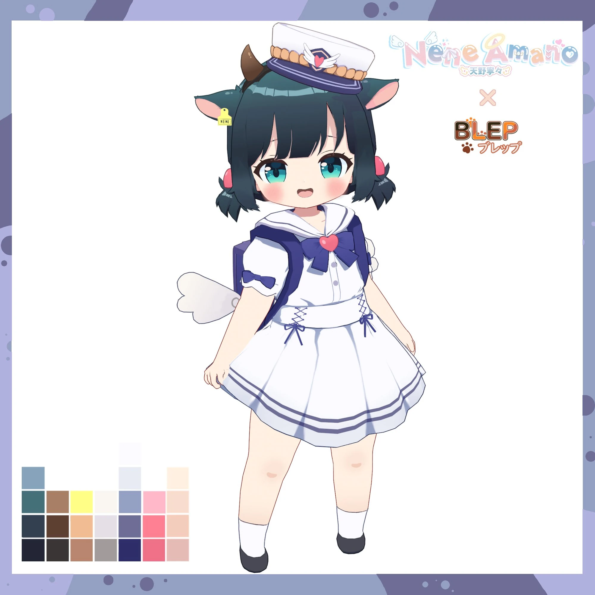 3D chibi Sailor outfit<br>by Blep