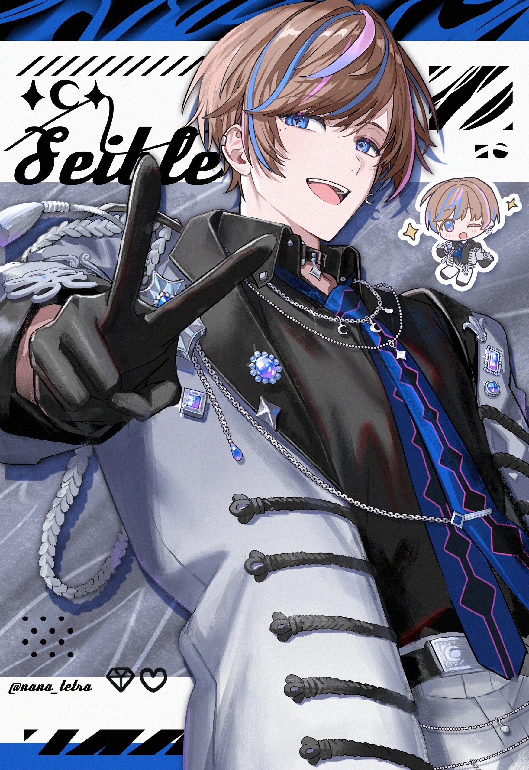 Debut Commemorative Illustration by Nana Tetra