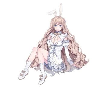 Rabbit-Themed Princess Outfit Without Robe
