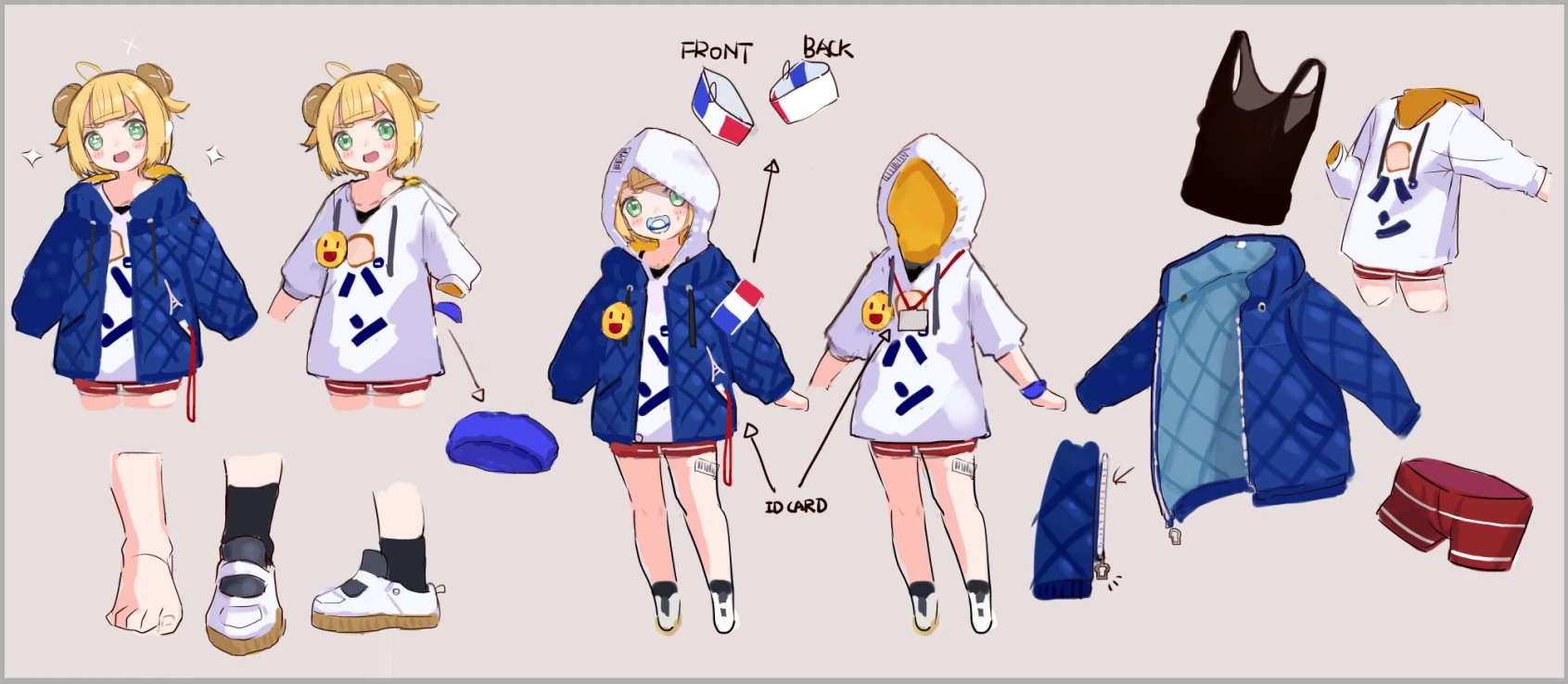 Baguette's 2022 model concept art