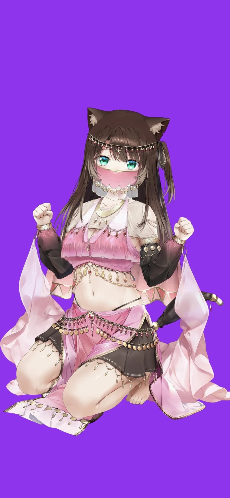 50k Subscribers Dancer Outfit (with veil)