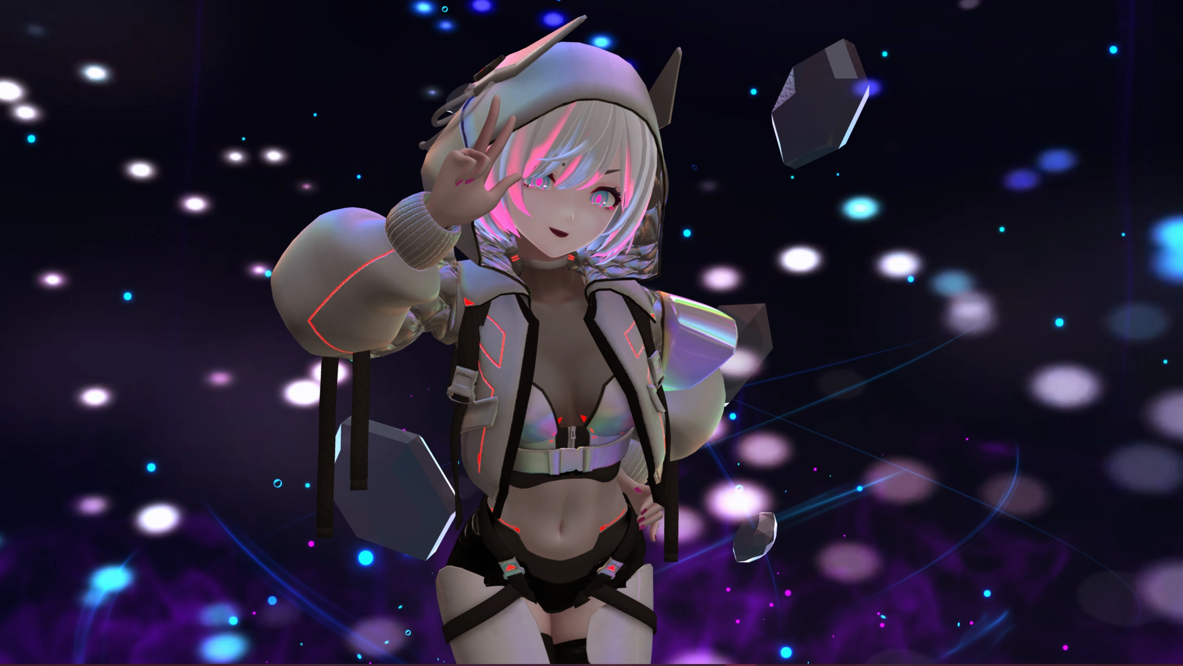 Mizu's cyber outfit
