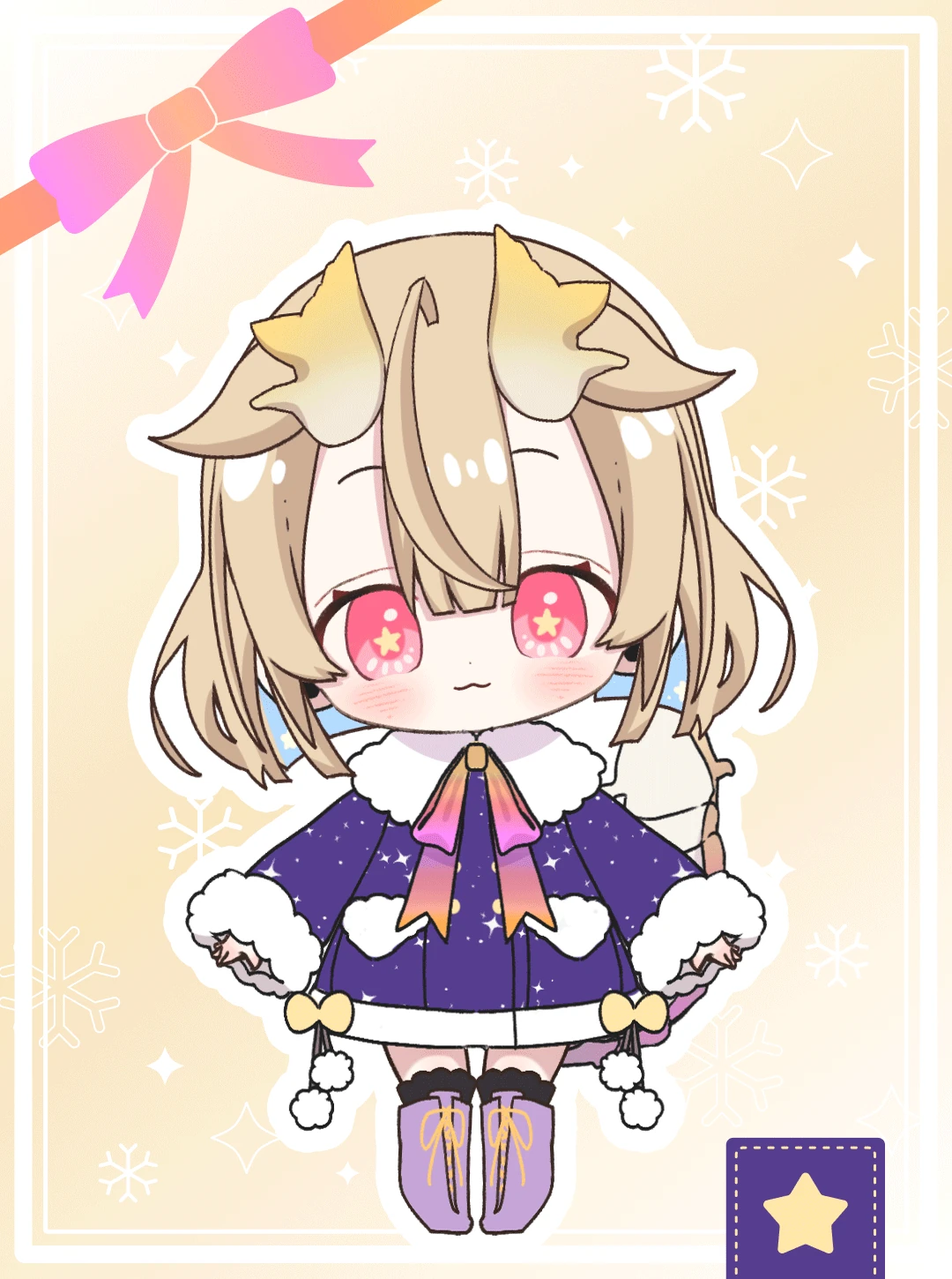 Holiday Chibi Model<br>by Amanogawa Shiina
