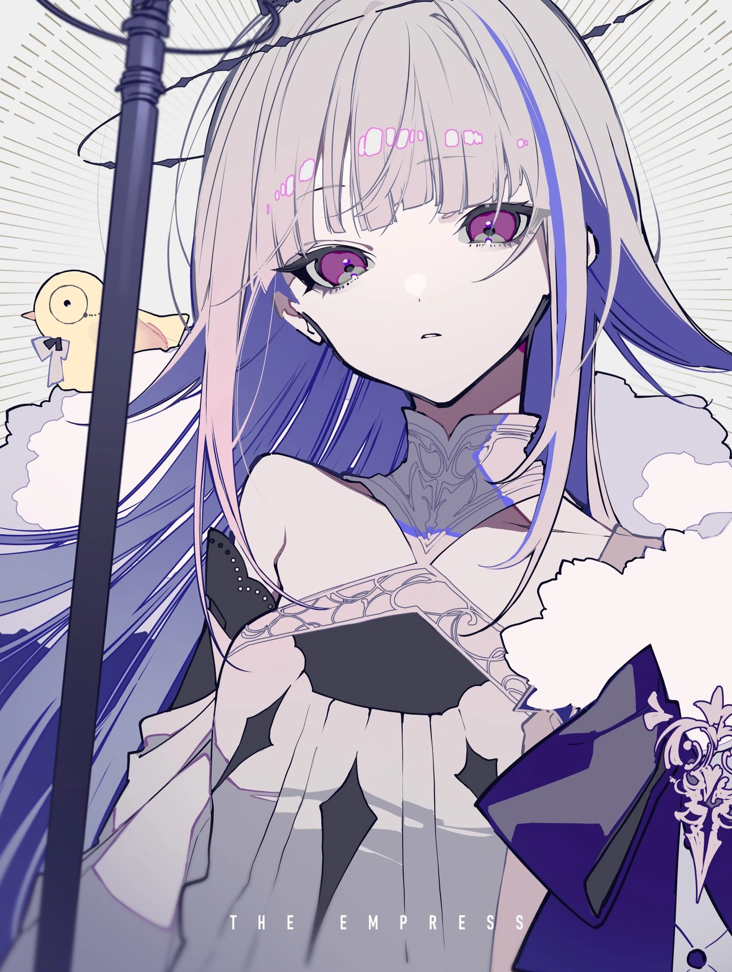 NIJISANJI Tarot - III. The Empress Illustration by Kei Mochizuki