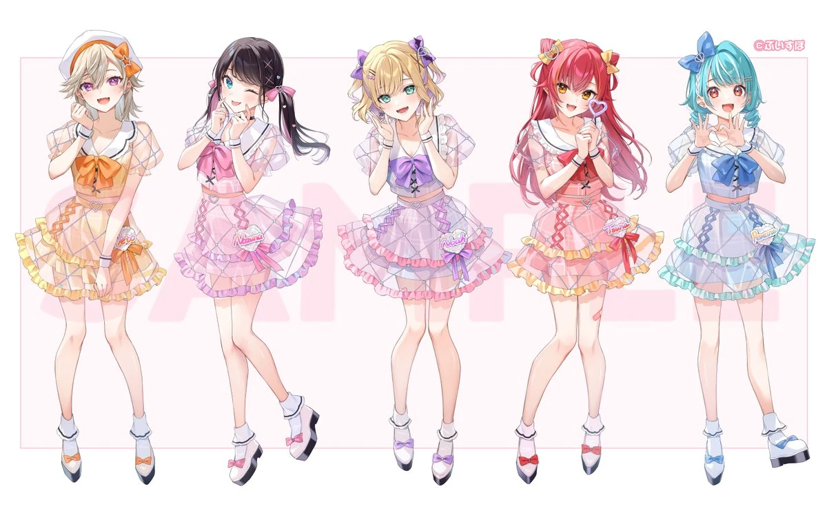 [https://youtu.be/1IVfW_rvxQw Watashi no Ichiban Kawaiitokoro] Illustration<br>by [https://twitter.com/mmnummn/status/1718583614680731843 Nakamura]