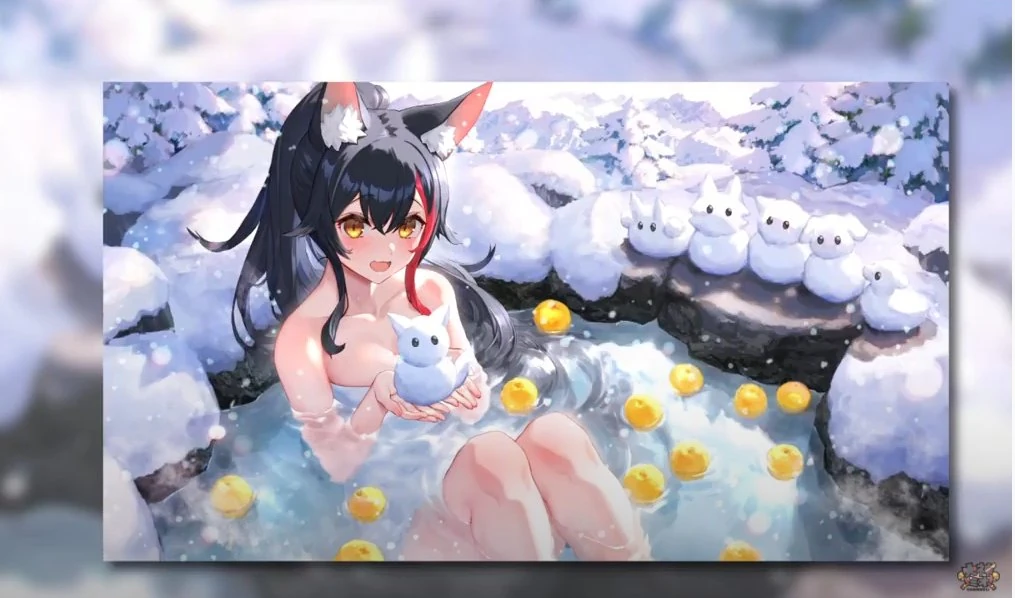 3rd Anniversary Rubber Mat Illustration<br>by Izumi Sai